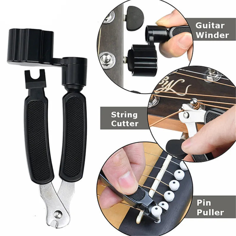 Guitar Accessories Starter Set Guitar Capo/Tuner/Picks/Repair Tools - Your Guitar Buddy