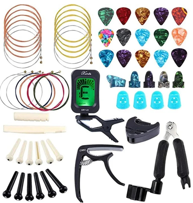 Guitar Accessories Starter Set Guitar Capo/Tuner/Picks/Repair Tools - Your Guitar Buddy