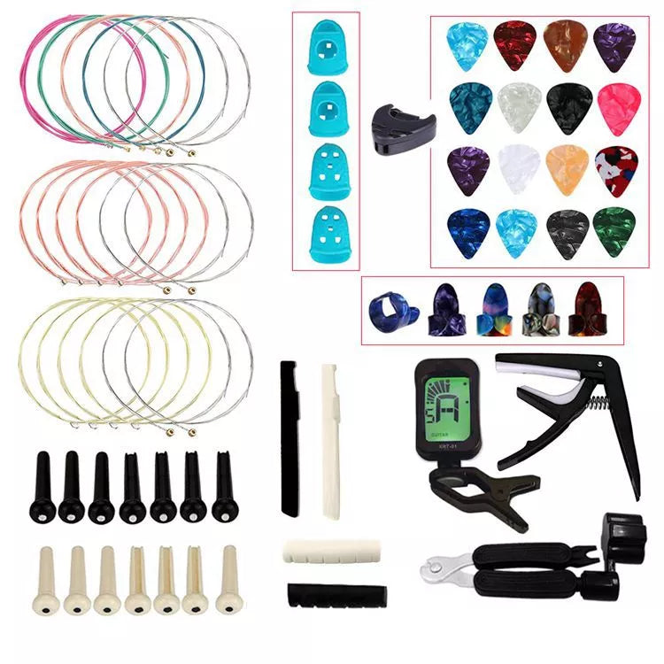 Guitar Accessories Starter Set Guitar Capo/Tuner/Picks/Repair Tools - Your Guitar Buddy