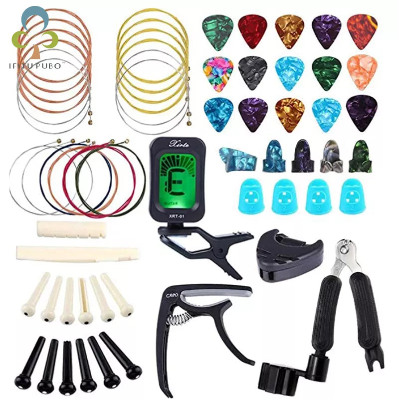 Guitar Accessories Starter Set Guitar Capo/Tuner/Picks/Repair Tools - Your Guitar Buddy