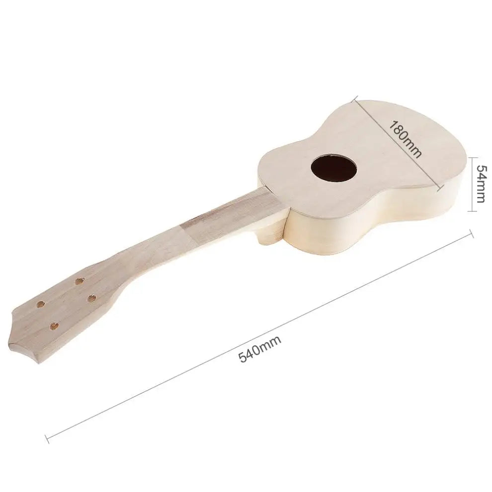 21 Inch Ukulele DIY Kit Hawaii Guitar Assembly for Beginners - Your Guitar Buddy