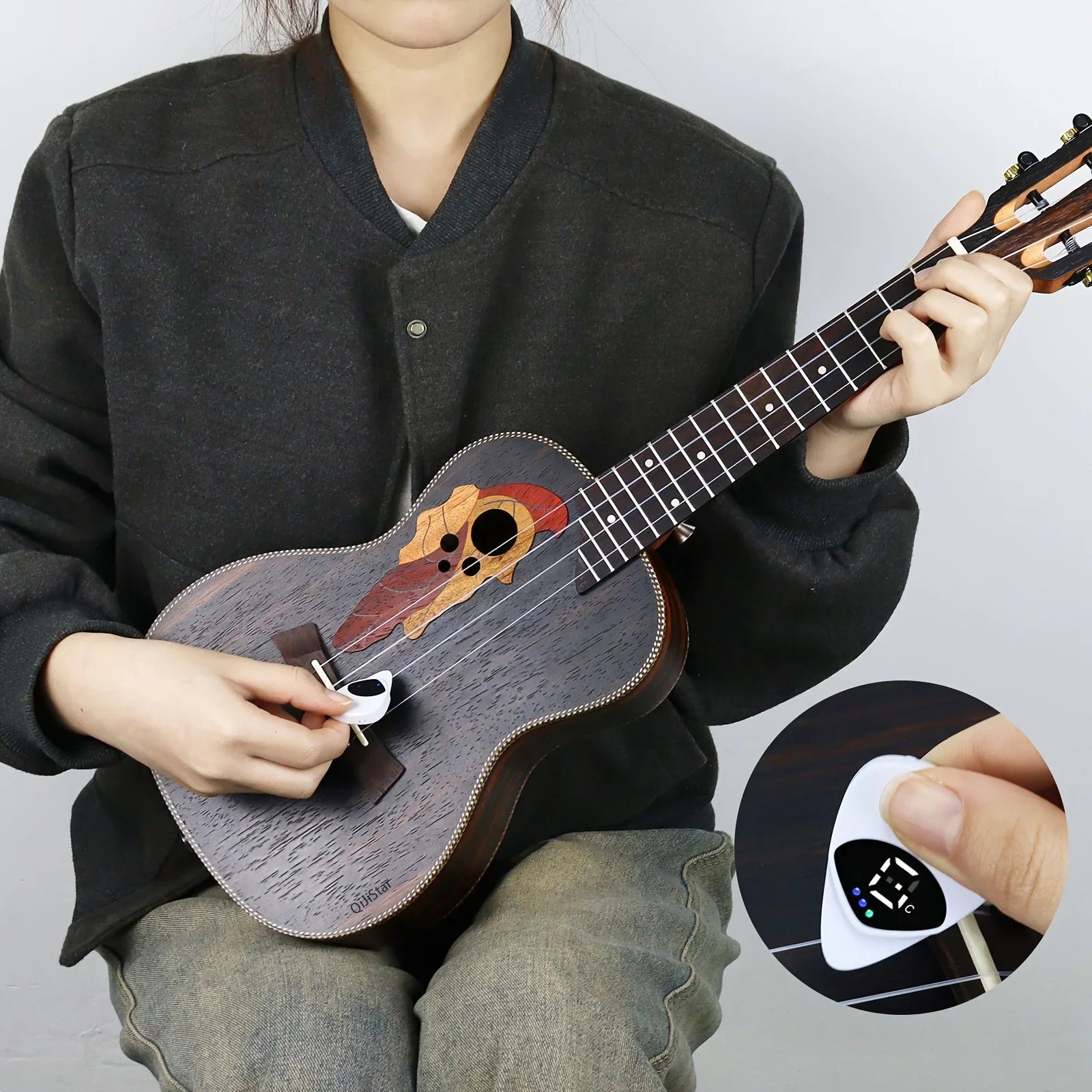 2-In-1 Guitar Pick & Tuner - Portable Multi-Purpose - Your Guitar Buddy