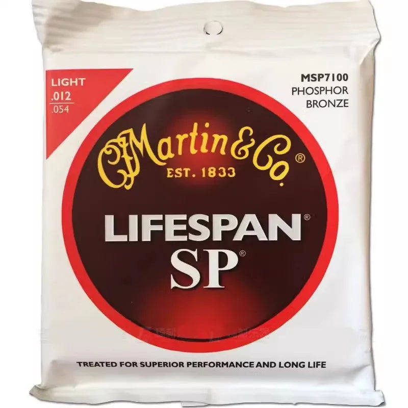 6 Sets Martin & Co Acoustic Guitar Strings
